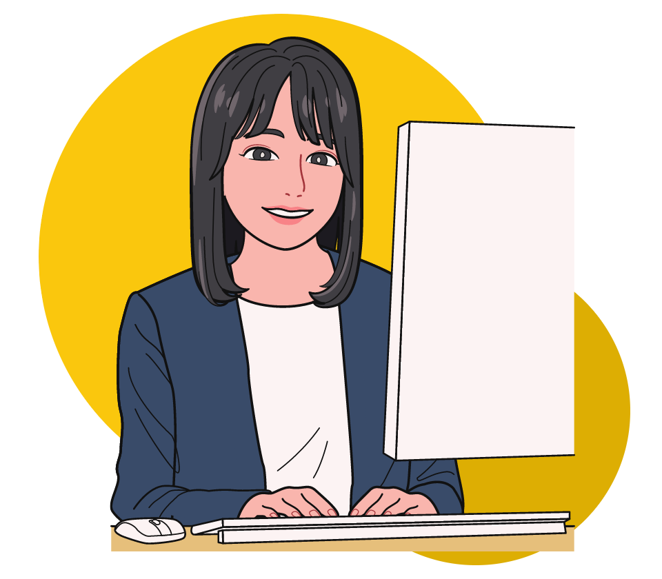管理部の人イラスト